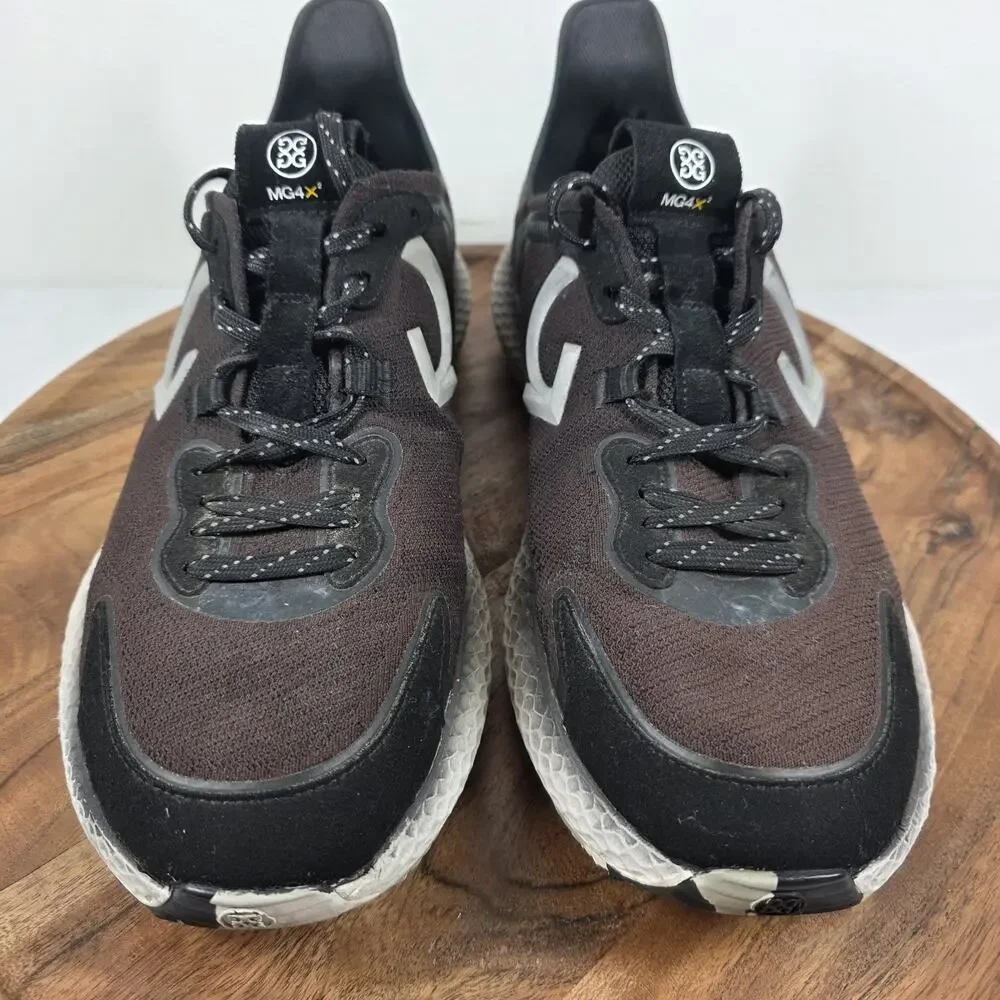 G/FORE MG4X2 Onyx Mens Brown And Black Size 12 Spikeless Golf Shoes G4MF21EF40
